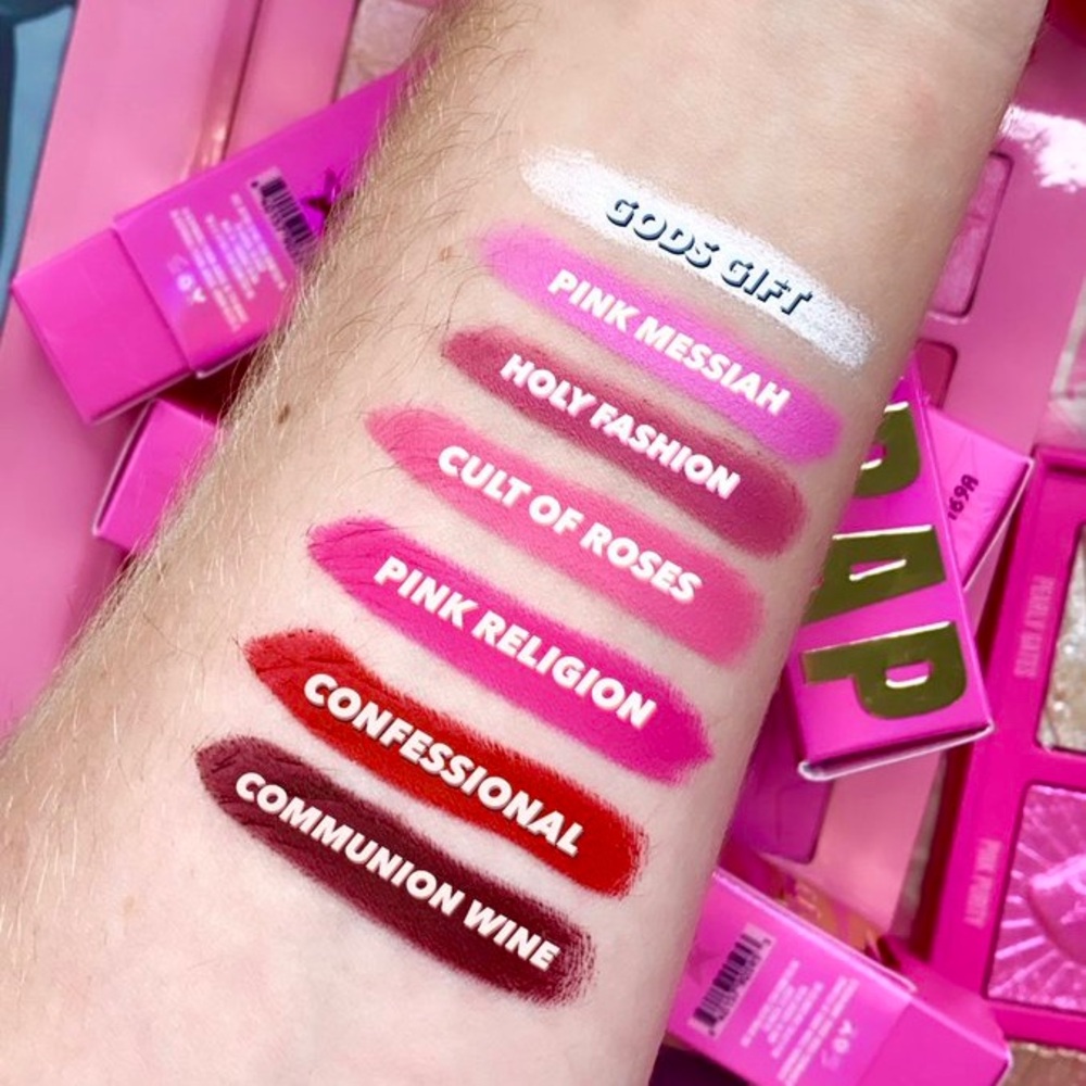 Jeffree Star Pink Religion Velvet Trap Lipstick - Picture 5 of 7